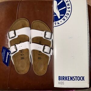 Birkenstock Kids White Sandals
